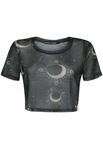 Outer Vision - Astrology - T-Shirt - Donna - nero