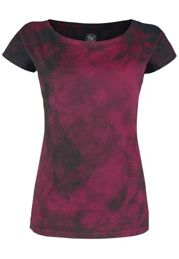 Outer Vision - Marylin - T-Shirt - Donna - rosso nero