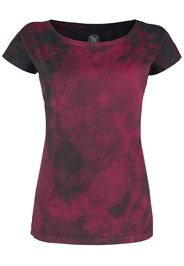 Outer Vision - Marylin - T-Shirt - Donna - rosso nero