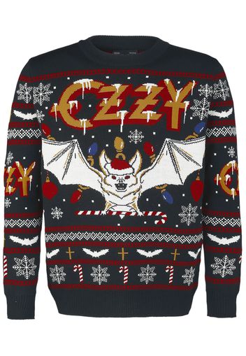 Ozzy Osbourne - Holiday Sweater 2022 - Maglione - Uomo - multicolore