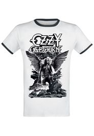 Ozzy Osbourne - Angel Wings - T-Shirt - Uomo - bianco