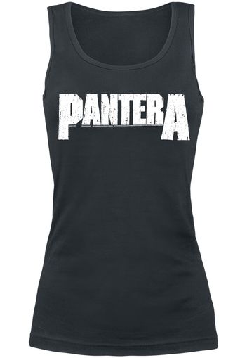 Pantera - Logo - Top - Donna - nero