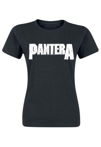 Pantera - Logo - T-Shirt - Donna - nero