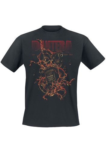 Pantera - Whiskey Snake - T-Shirt - Uomo - nero