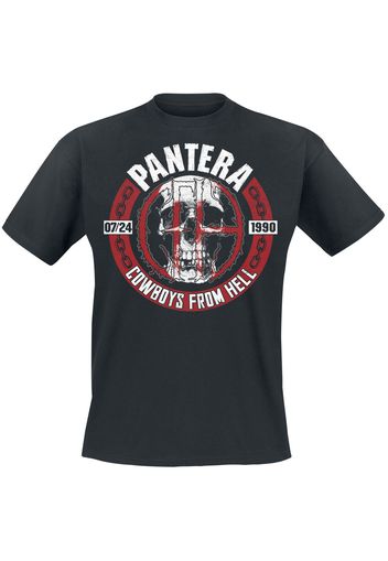 Pantera - Skull Circle - T-Shirt - Uomo - nero