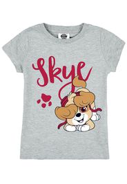 Paw Patrol - Skye - T-Shirt - Donna - grigio melange