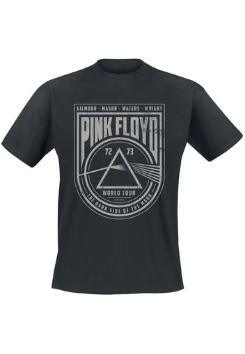 Pink Floyd - World Tour - T-Shirt - Uomo - nero