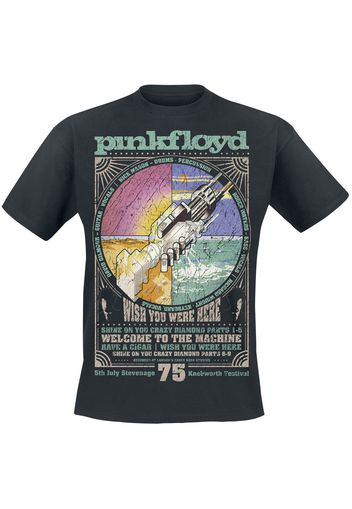 Pink Floyd - Wish - T-Shirt - Uomo - nero