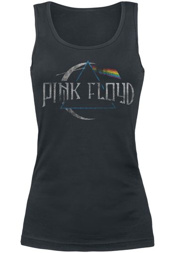 Pink Floyd - Logo - Top - Donna - nero