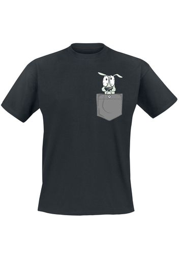 Pocket Dog -  - T-Shirt - Uomo - nero