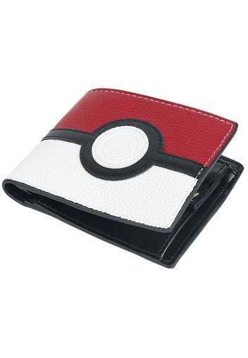 Pokémon - Pokeball Wallet - Portafoglio - Uomo - rosso nero bianco