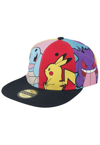 Pokémon - Characters - Cappello - Unisex - multicolore