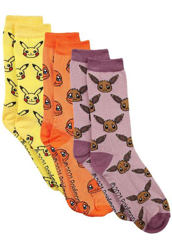 Pokémon - Crew Socks - Calzini - Unisex - multicolore