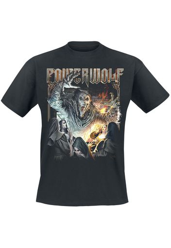 Powerwolf - Mass - T-Shirt - Uomo - nero