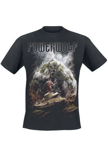 Powerwolf - Stonewolf - T-Shirt - Uomo - nero
