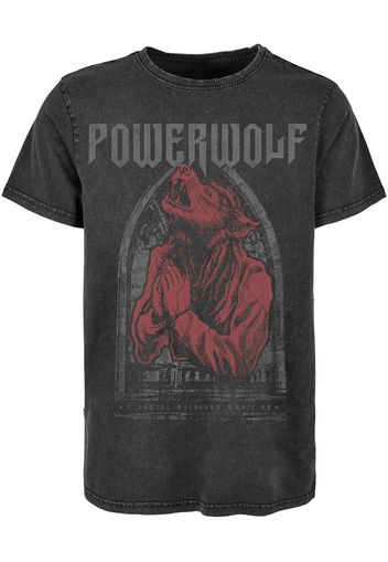 Powerwolf - Lupus Dei Vintage - T-Shirt - Uomo - nero