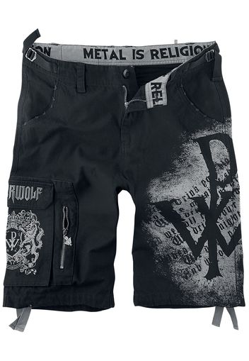 Powerwolf - EMP Signature Collection - Shorts - Uomo - nero grigio