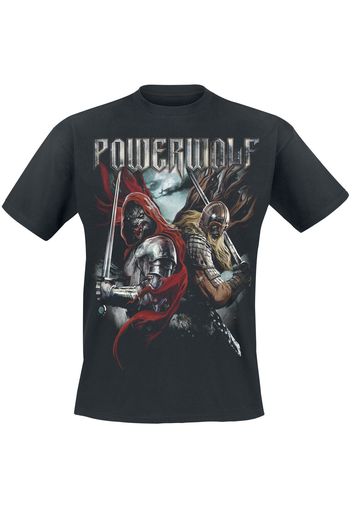 Powerwolf - Nightside Of Siberia - T-Shirt - Uomo - nero