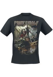 Powerwolf - Sainted By The Storm - T-Shirt - Uomo - nero