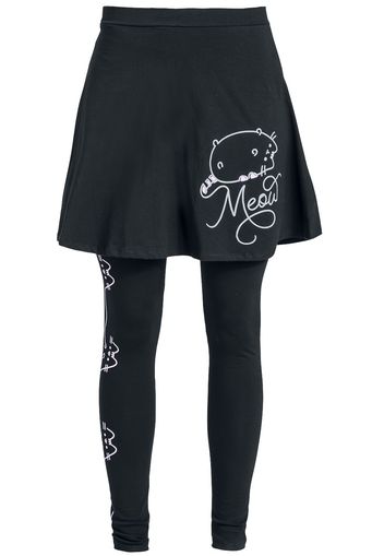 Pusheen - Pusheen - Meow - Leggings - Donna - nero