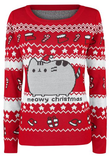 Pusheen - Meowy Christmas - Christmas jumper - Donna - multicolore