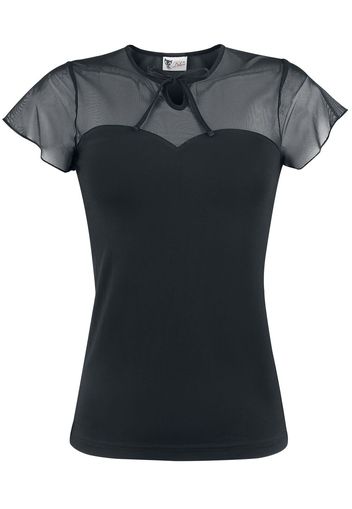 Pussy Deluxe - Lovely Chic Shirt - T-Shirt - Donna - nero