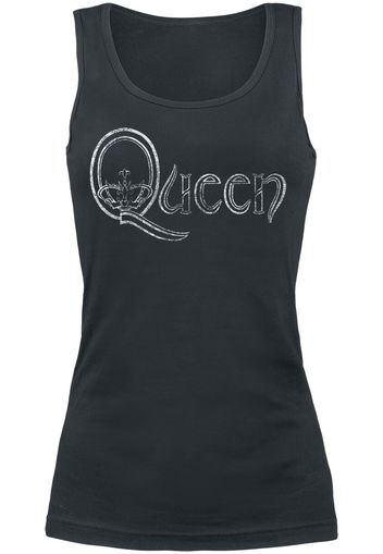 Queen - Logo - Canotte - Donna - nero