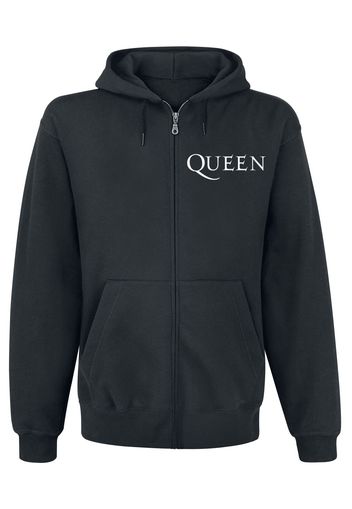 Queen - Crest Vintage - Felpa jogging - Unisex - nero