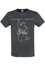 Rage Against The Machine - Amplified Collection - The Battle Of LA - T-Shirt - Uomo - carbone