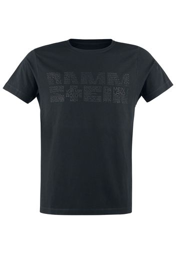 Rammstein - Werk - T-Shirt - Uomo - nero