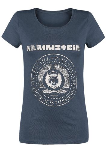 Rammstein - Est. 1994 - T-Shirt - Donna - blu navy