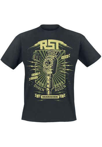 Rammstein - Radio - T-Shirt - Uomo - nero