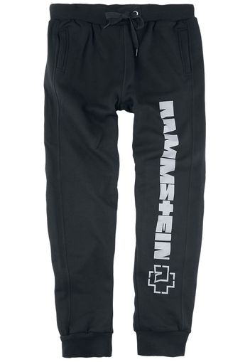 Rammstein - Logo - Pantaloni tuta - Uomo - nero