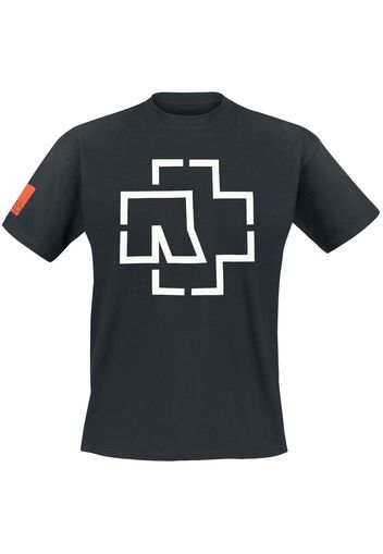 Rammstein - Logo - T-Shirt - Uomo - nero