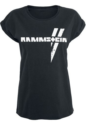 Rammstein - White Bars - T-Shirt - Donna - nero