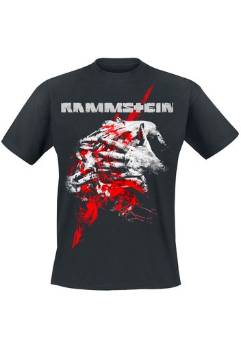 Rammstein - Angst - T-Shirt - Uomo - nero