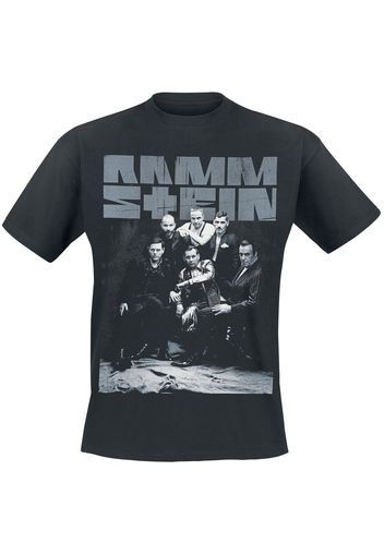 Rammstein - Photo - T-Shirt - Uomo - nero