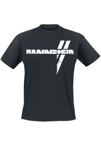 Rammstein - White Bars - T-Shirt - Uomo - nero