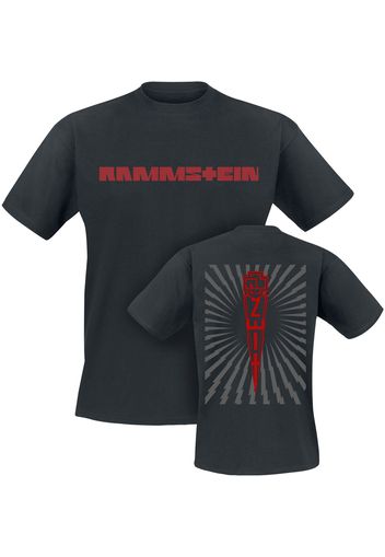 Rammstein - Zeit - T-Shirt - Uomo - nero