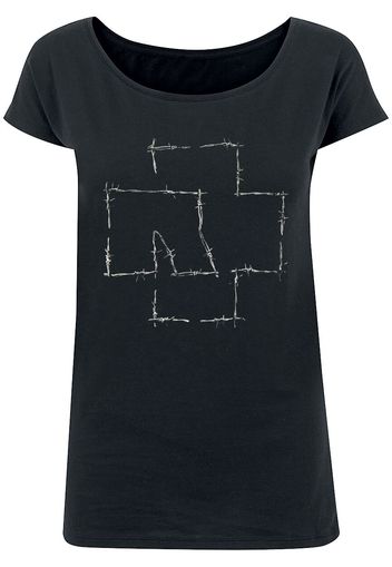 Rammstein - Stacheldraht - T-Shirt - Donna - nero