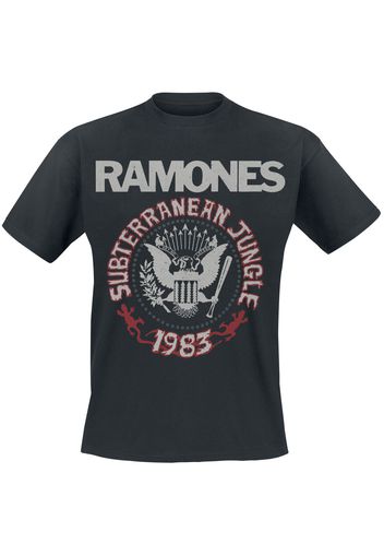 Ramones - Subterranean Jungle - T-Shirt - Uomo - nero