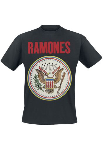 Ramones - Seal Red - T-Shirt - Uomo - nero