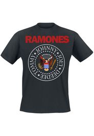 Ramones - Seal Red - T-Shirt - Uomo - nero