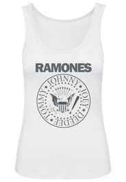 Ramones - Seal - Top - Donna - bianco