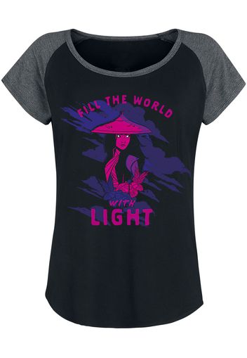 Raya and the Last Dragon - Fill The World With Light - T-Shirt - Donna - nero