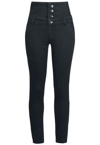 RED by EMP - High Waist Denim Jeans - Jeans - Donna - nero