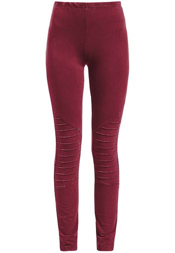 RED by EMP - Built For Comfort - Leggings - Donna - bordeaux