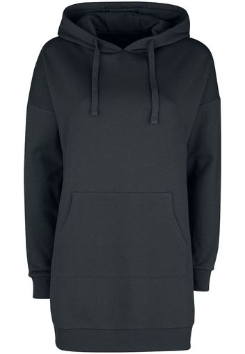 RED by EMP - Lang geschnittener Hoody - Felpa con cappuccio - Donna - nero