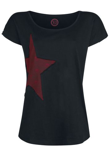 RED by EMP - Keep Me Going - T-Shirt - Donna - nero