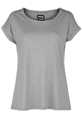 RED by EMP - Ladies Extended Shoulder Tee - T-Shirt - Donna - grigio sport